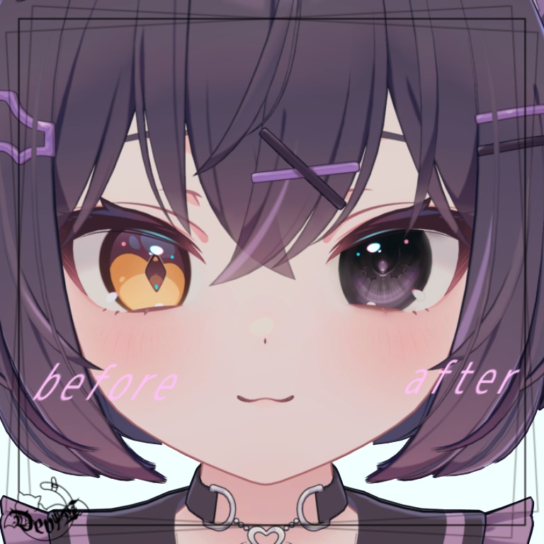 ショコラ/ Chocolat-Eye texture 𓆩小悪魔きゅるんとアイテクスチャ𓆪