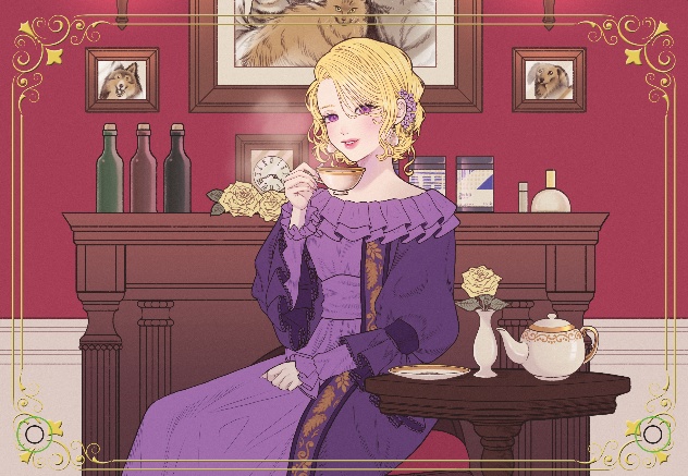 マダムナナ金箔押しアートボード（２週間限定販売）