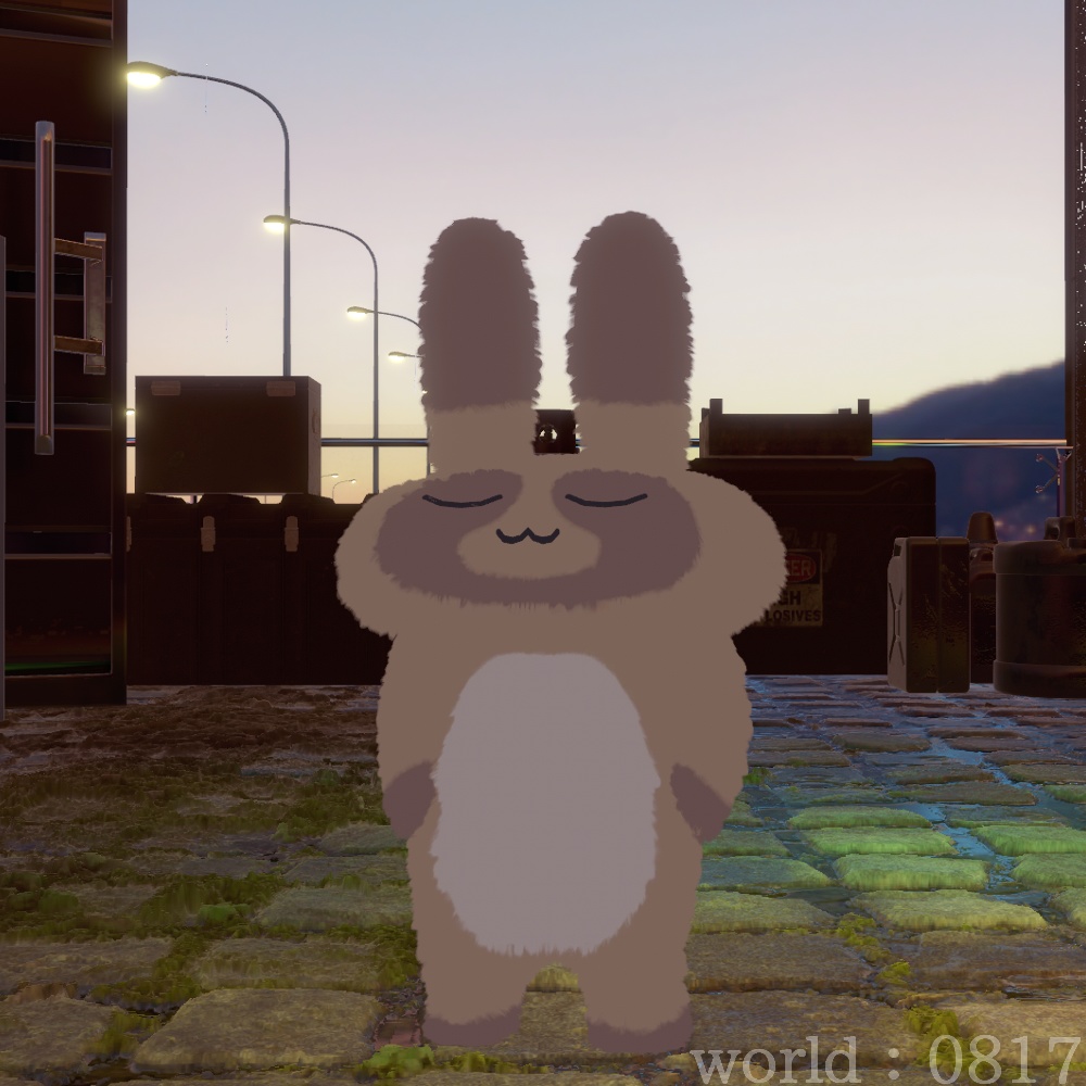 【すやすやうさぎ専用】毛皮テクスチャ(全9種)【無料あり】