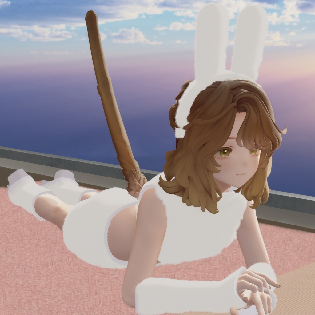 【MA設定済み】おやすみバニー【6アバター対応】