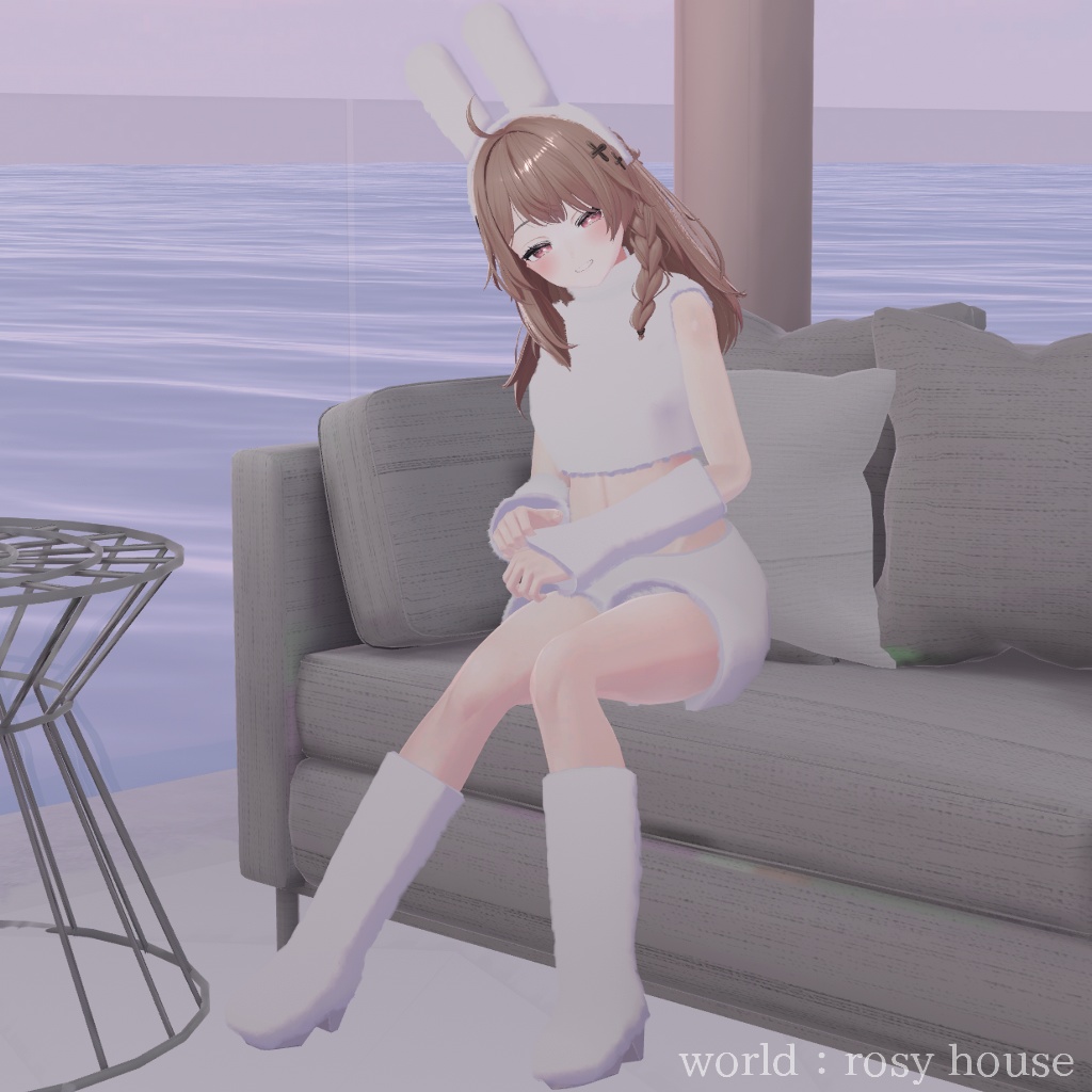 【MA設定済み】おやすみバニー【6アバター対応】