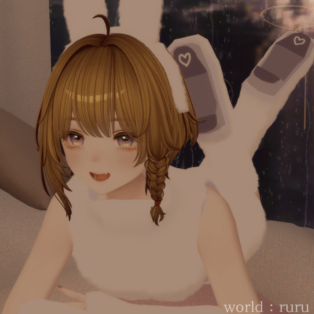 【MA設定済み】おやすみバニー【6アバター対応】