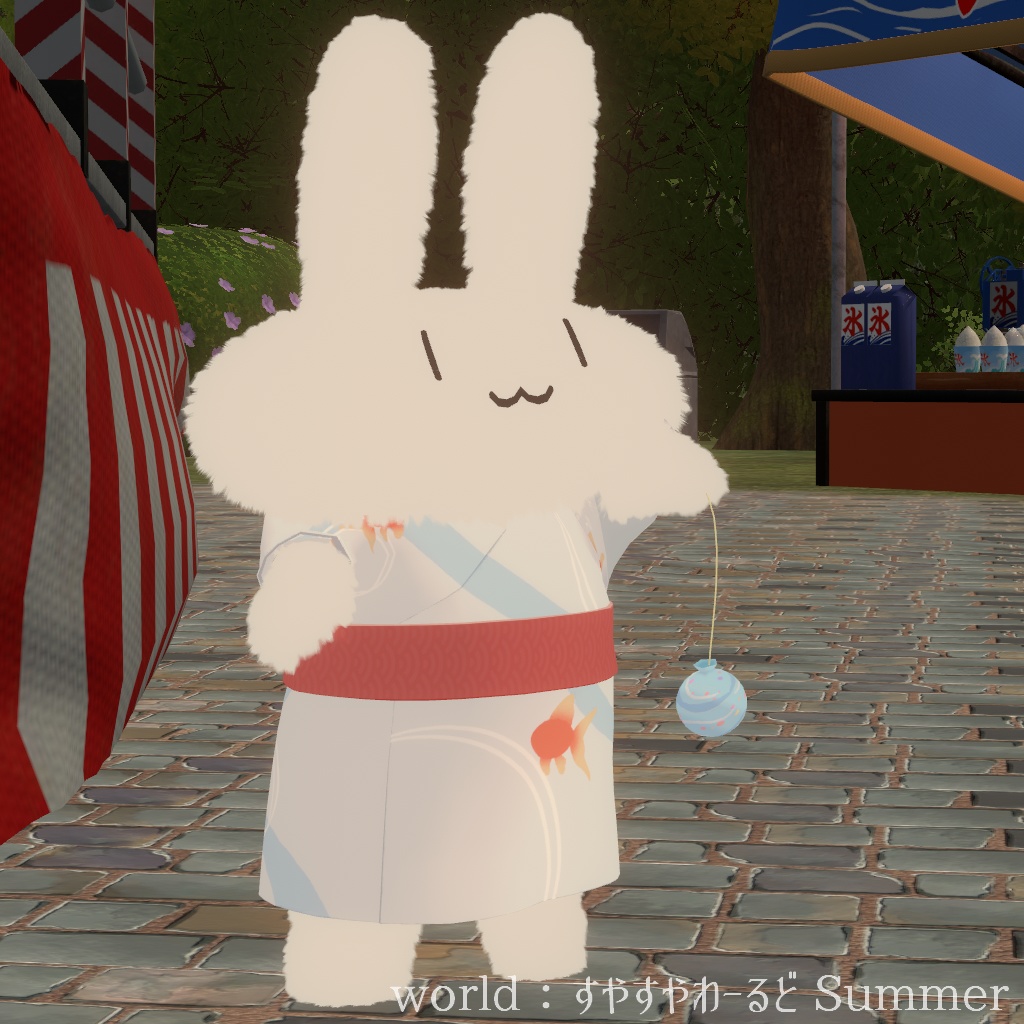 【すやすやうさぎ対応】ゆかたセット【無料アイテムあり】