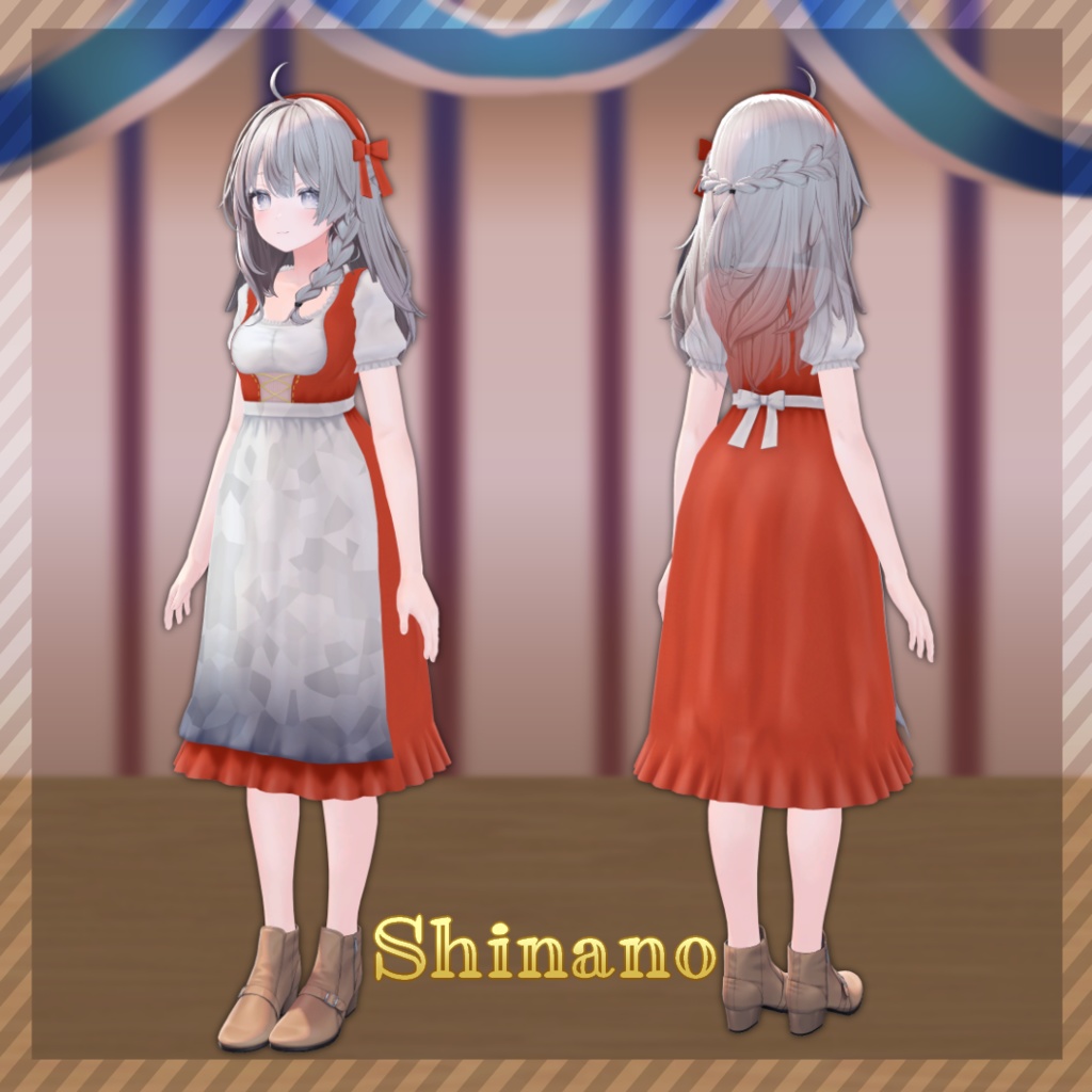 【MA設定済み】Festie Dirndl【5アバター対応】