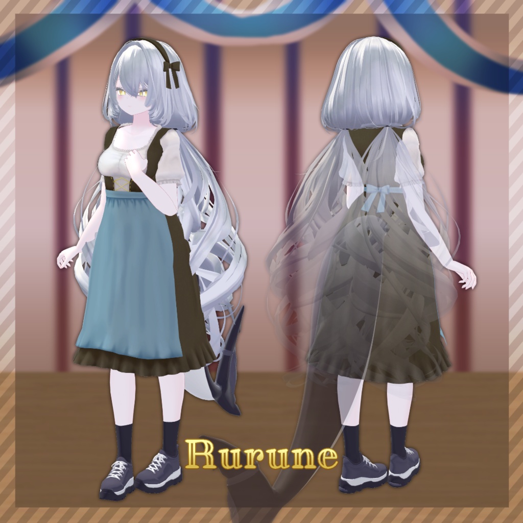 【MA設定済み】Festie Dirndl【5アバター対応】