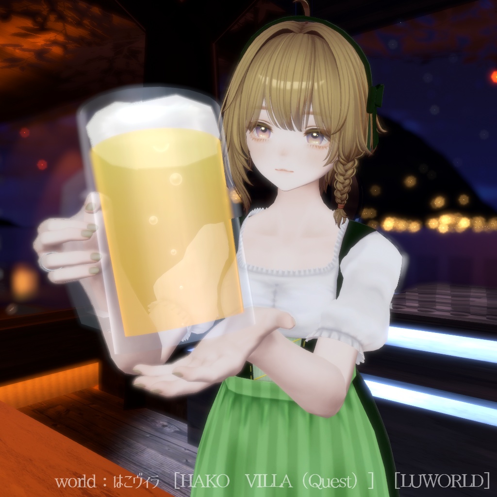 【MA設定済み】Festie Dirndl【5アバター対応】