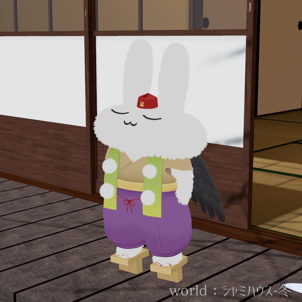 【すやすやうさぎ対応】からすてんぐ【MA設定済み】