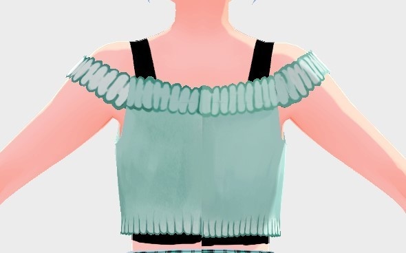 Soft Sea Foam Top