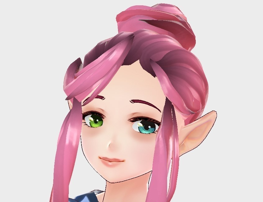 Multi-Colored Eye Texture ( Green & Blue )