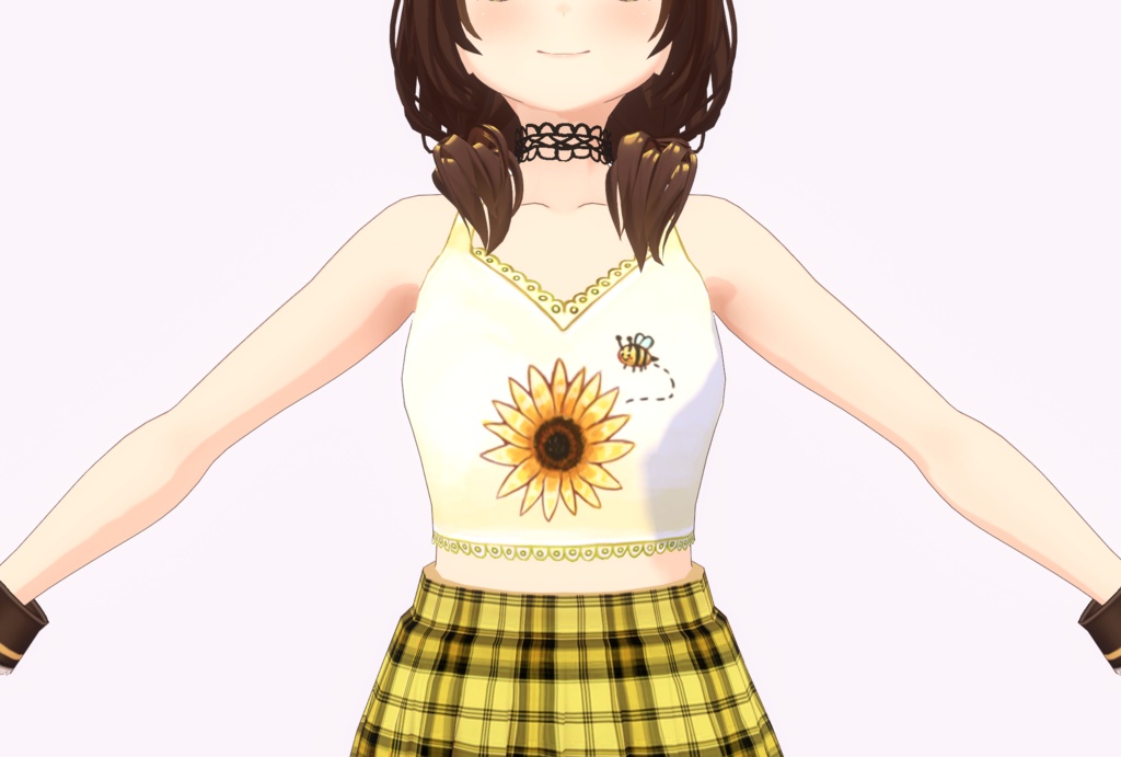 Sunflower & Bee Tank Top (Comes with 2 patterns + a free accessory)