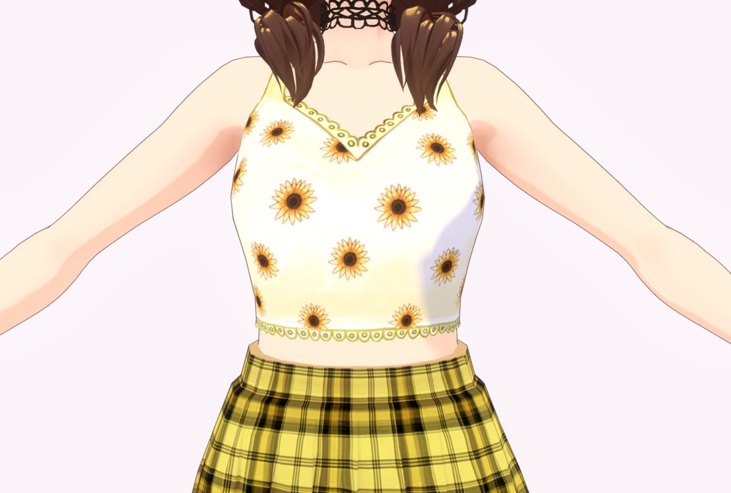 Sunflower & Bee Tank Top (Comes with 2 patterns + a free accessory)