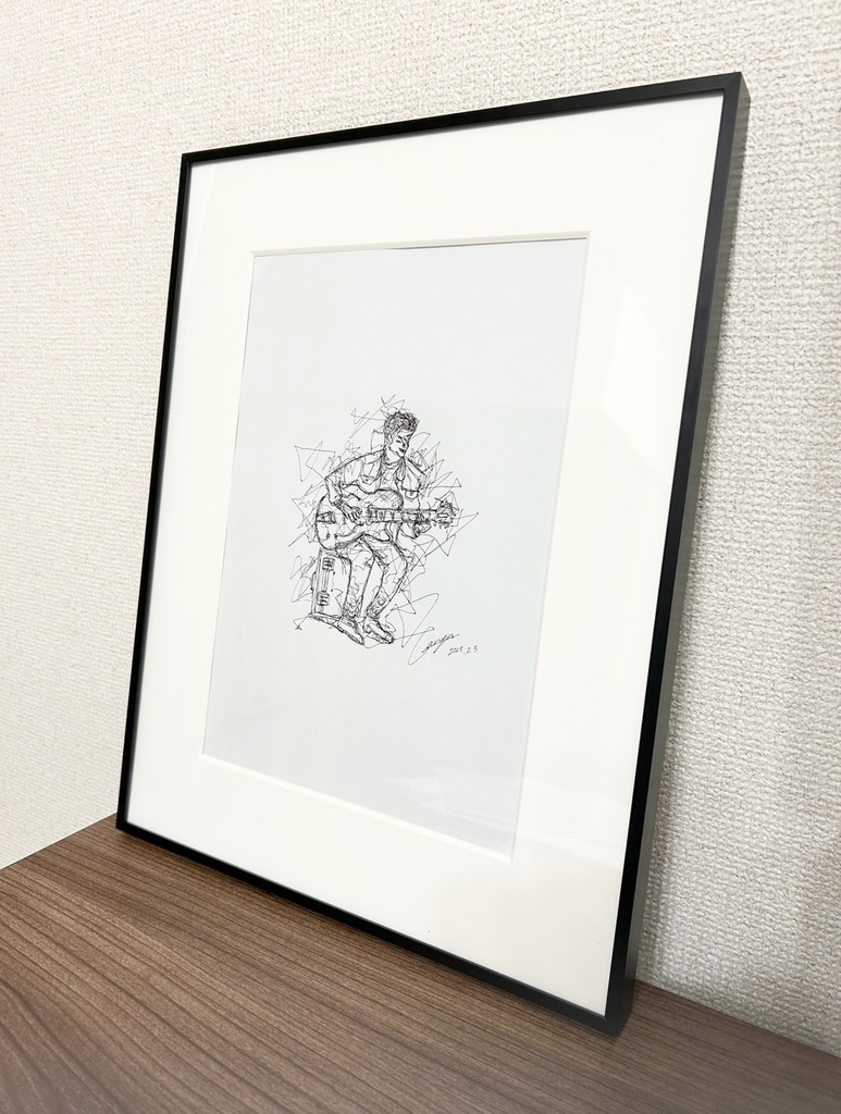 「Feeling」アート作品/ペン画/ペン画アート/ペンアート