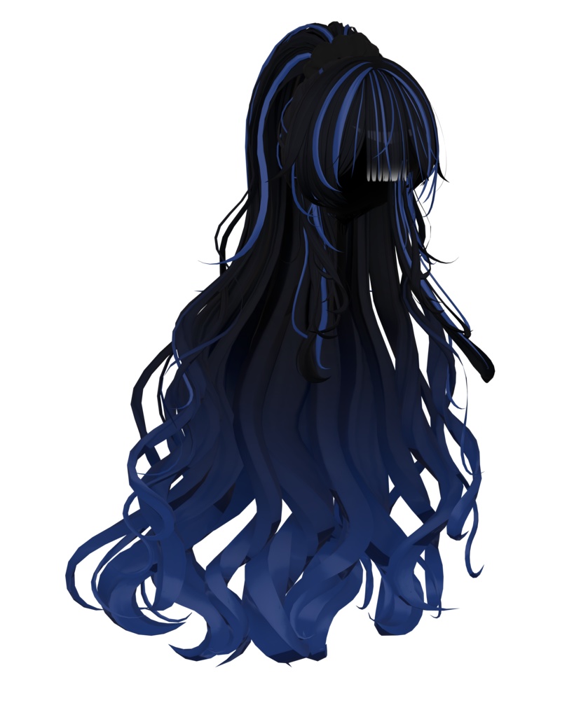 【❥· •20% SALE• ·】【ANKA_Long Wavy Ponytail Remake】 - Highlights Color Texture