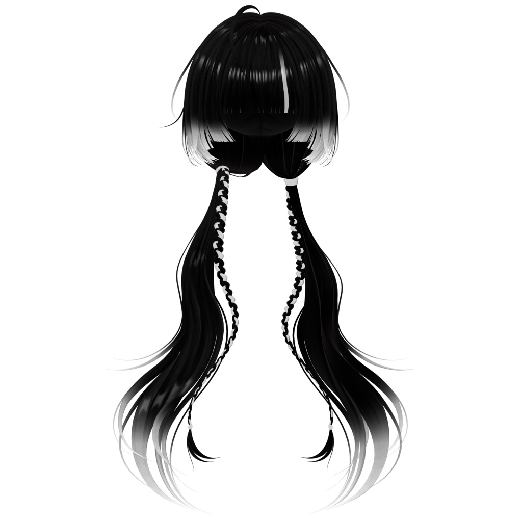 【❥· •20% SALE• ·】【MAMOMING ❰Hair❱ 7アバター対応 Hair_Hime Cut】 - Highlights Color Texture