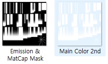 【GLAY Unknown - Lop Rabbit Two side Twin Tail Hair】 - Highlights Color Texture