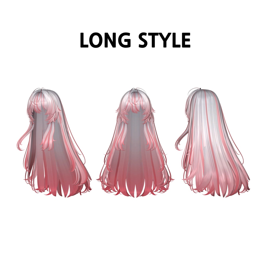 【❥· •20% SALE• ·】【GLAY Unknown Puppy long braids Hair】 - Highlights Color Texture