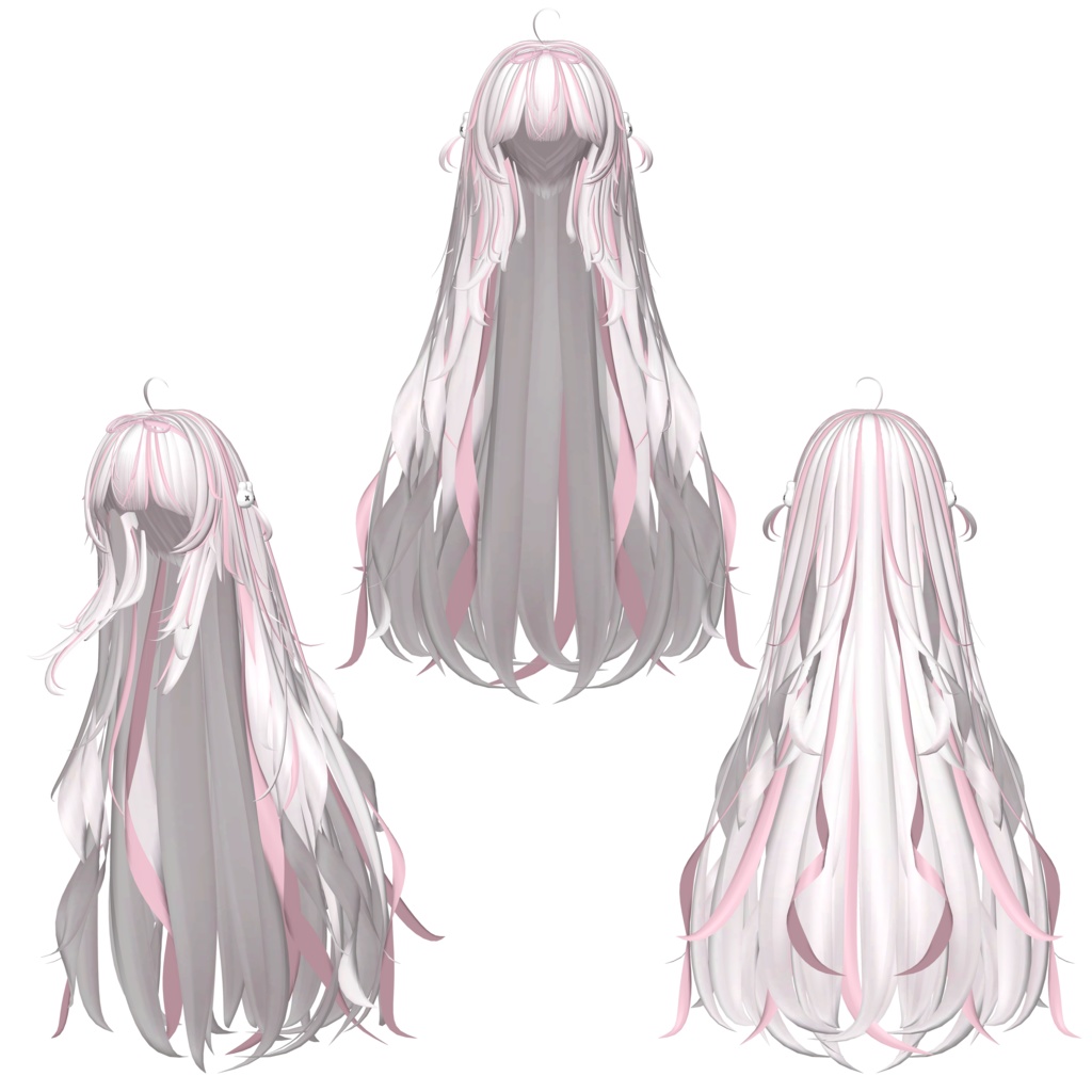 【Studio4NIMARU Nerdy Baby Long Hair】 - Highlights Color Texture