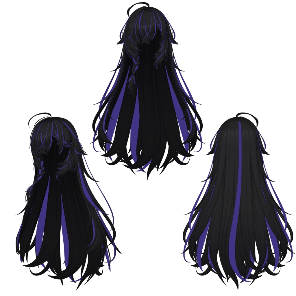 【1 free thing】【隣の店 Rough Long Hair】 - Highlights Color Texture