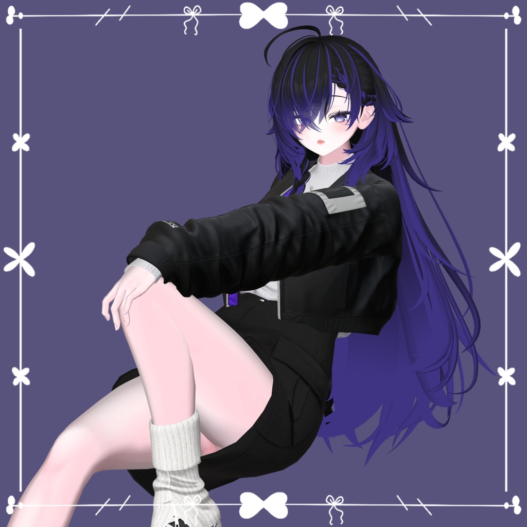 【1 free thing】【隣の店 Rough Long Hair】 - Highlights Color Texture