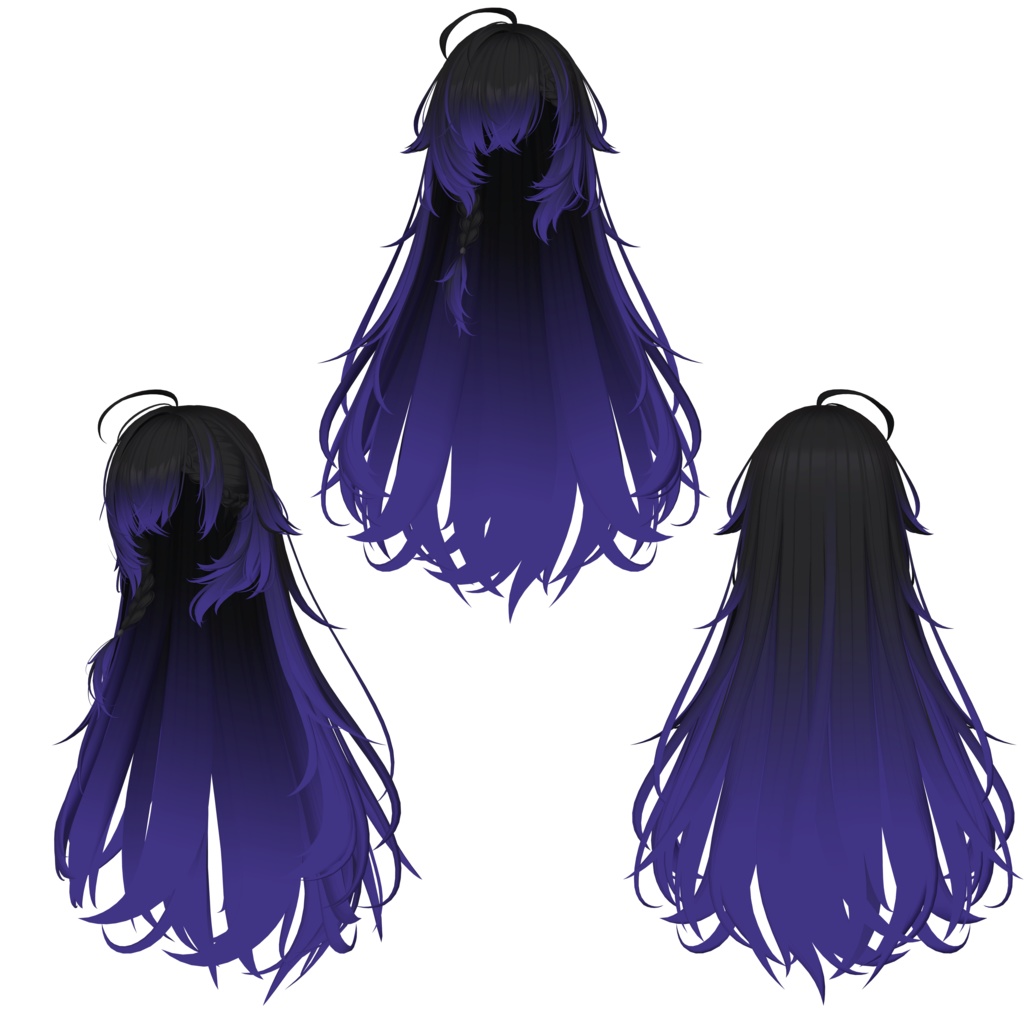 【1 free thing】【隣の店 Rough Long Hair】 - Highlights Color Texture