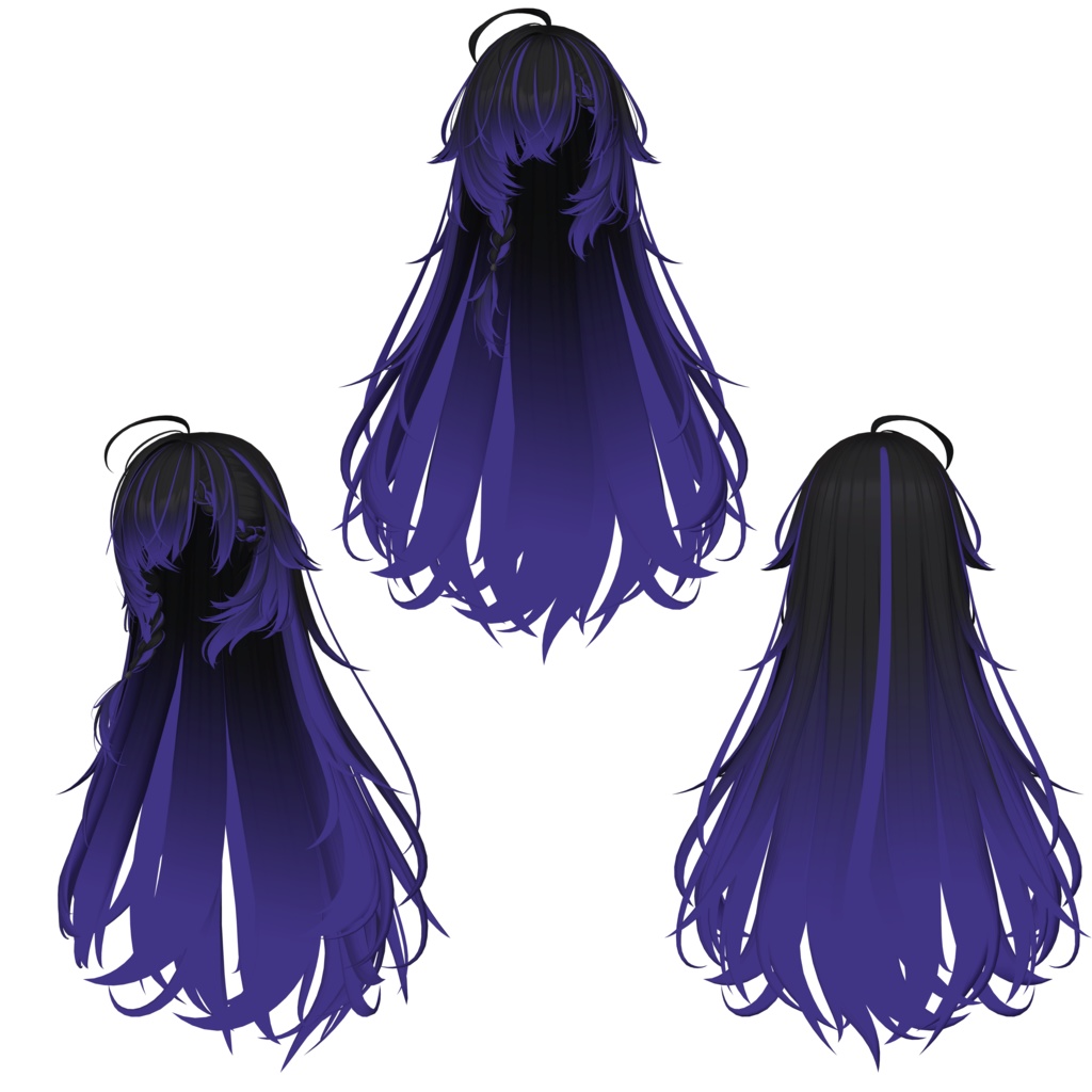 【1 free thing】【隣の店 Rough Long Hair】 - Highlights Color Texture