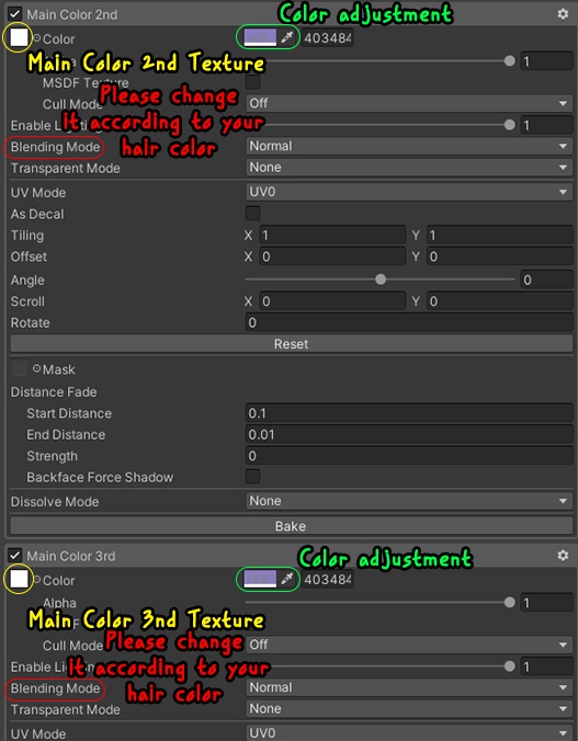 【1 free thing】【隣の店 Rough Long Hair】 - Highlights Color Texture