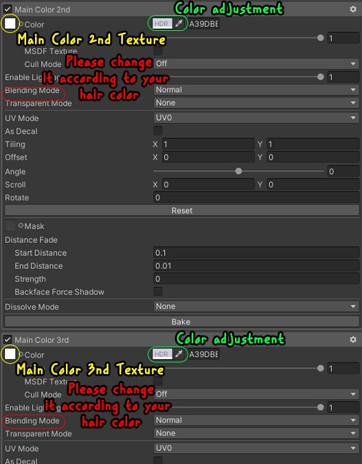 【Nanaha ♥ Dahlia_Hair ♥】 - Highlights Color Texture