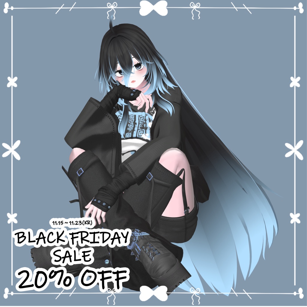 【❥· •20% SALE• ·】【きりはら製作所 H02 よふかしロング】 - Highlights Color Texture