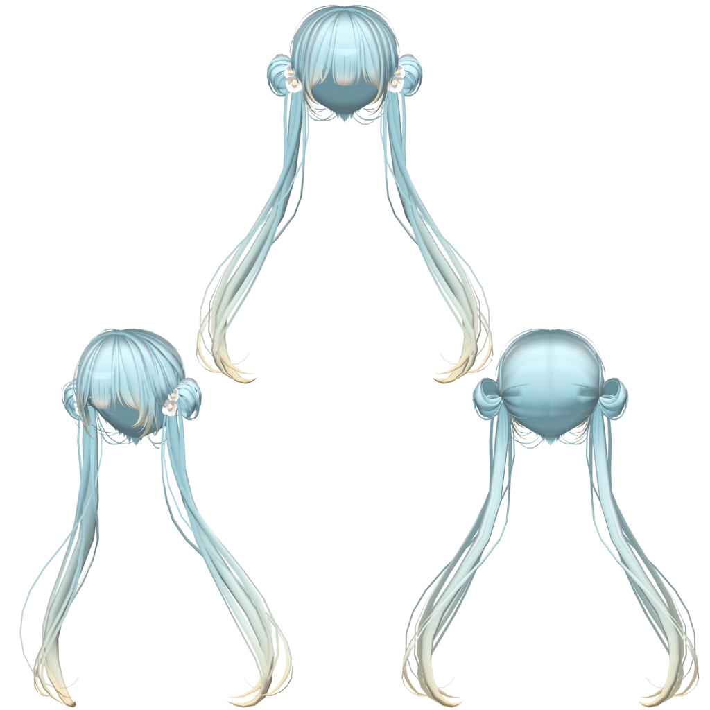 【TOYO - Sylfina_Hair】 - Highlights Color Texture