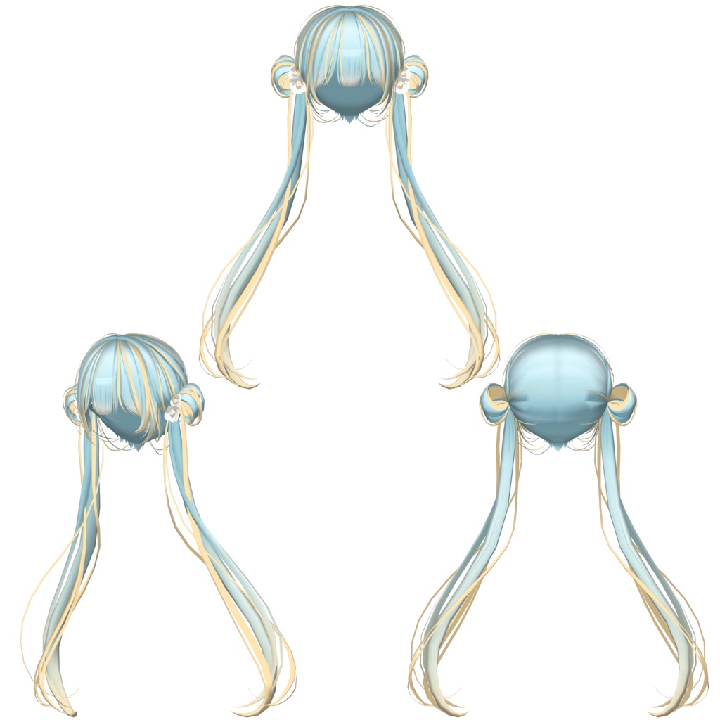 【TOYO - Sylfina_Hair】 - Highlights Color Texture