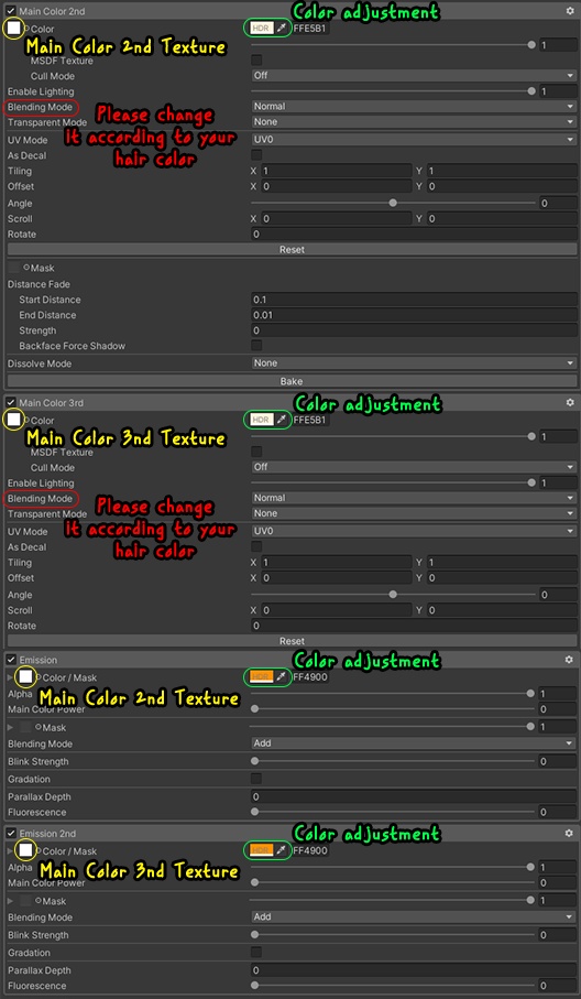 【TOYO - Sylfina_Hair】 - Highlights Color Texture