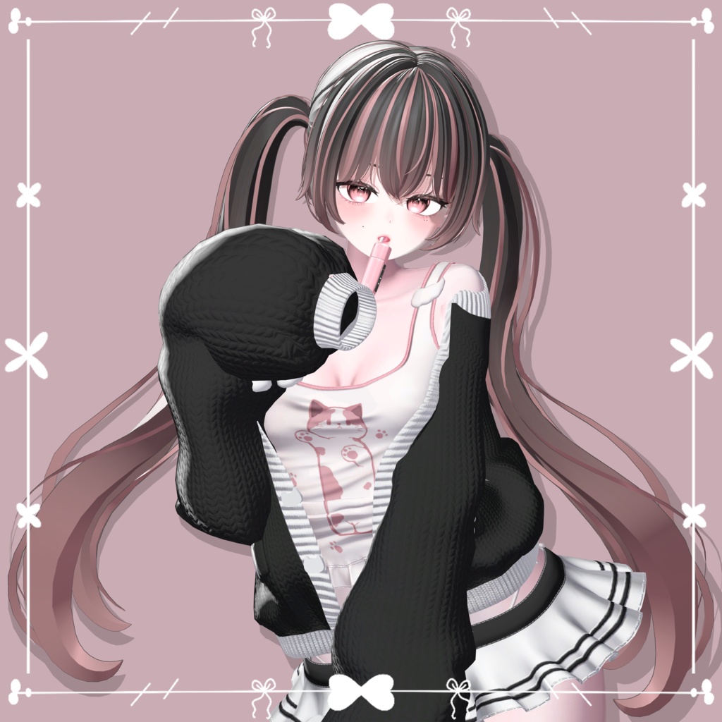 【1 free thing】【Salon de Musubi - Simple twin】 - Highlights Color Texture