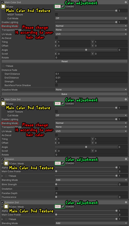 【Salon de Musubi - Simple twin】 - Highlights Color Texture
