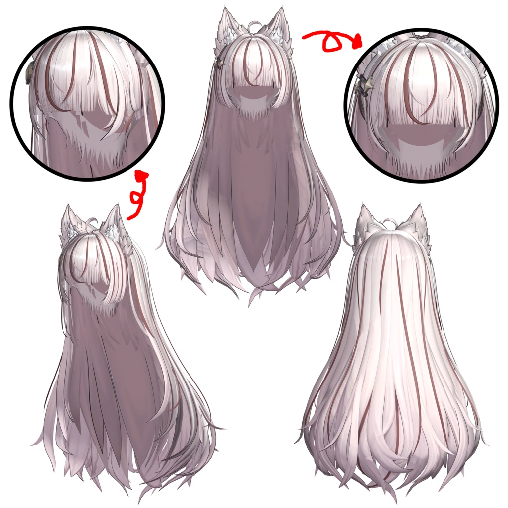 【EXTENSION CLOTHING - ルミナ, LUMINA】 - Highlights Color Texture