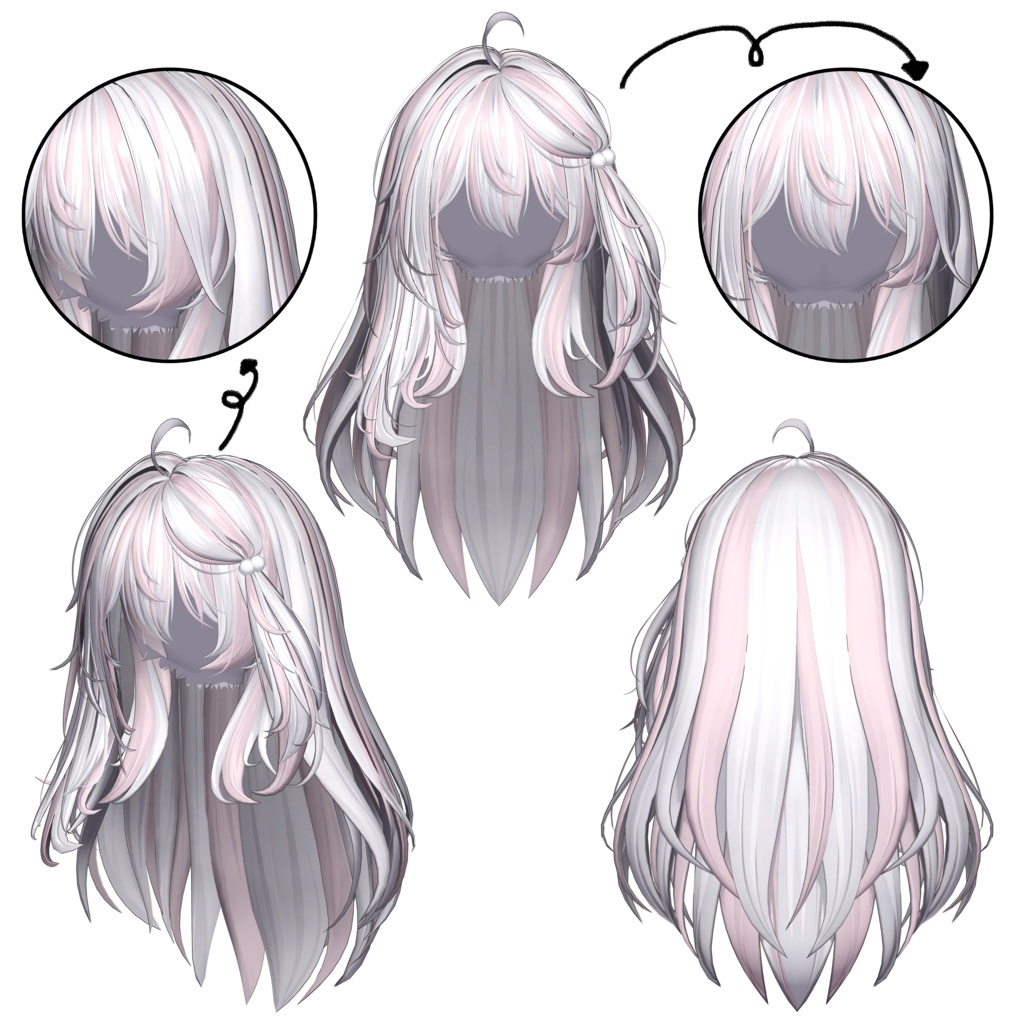 【muu - ぬくぬくロング, NukuNukuLong】 - Highlights Color Texture