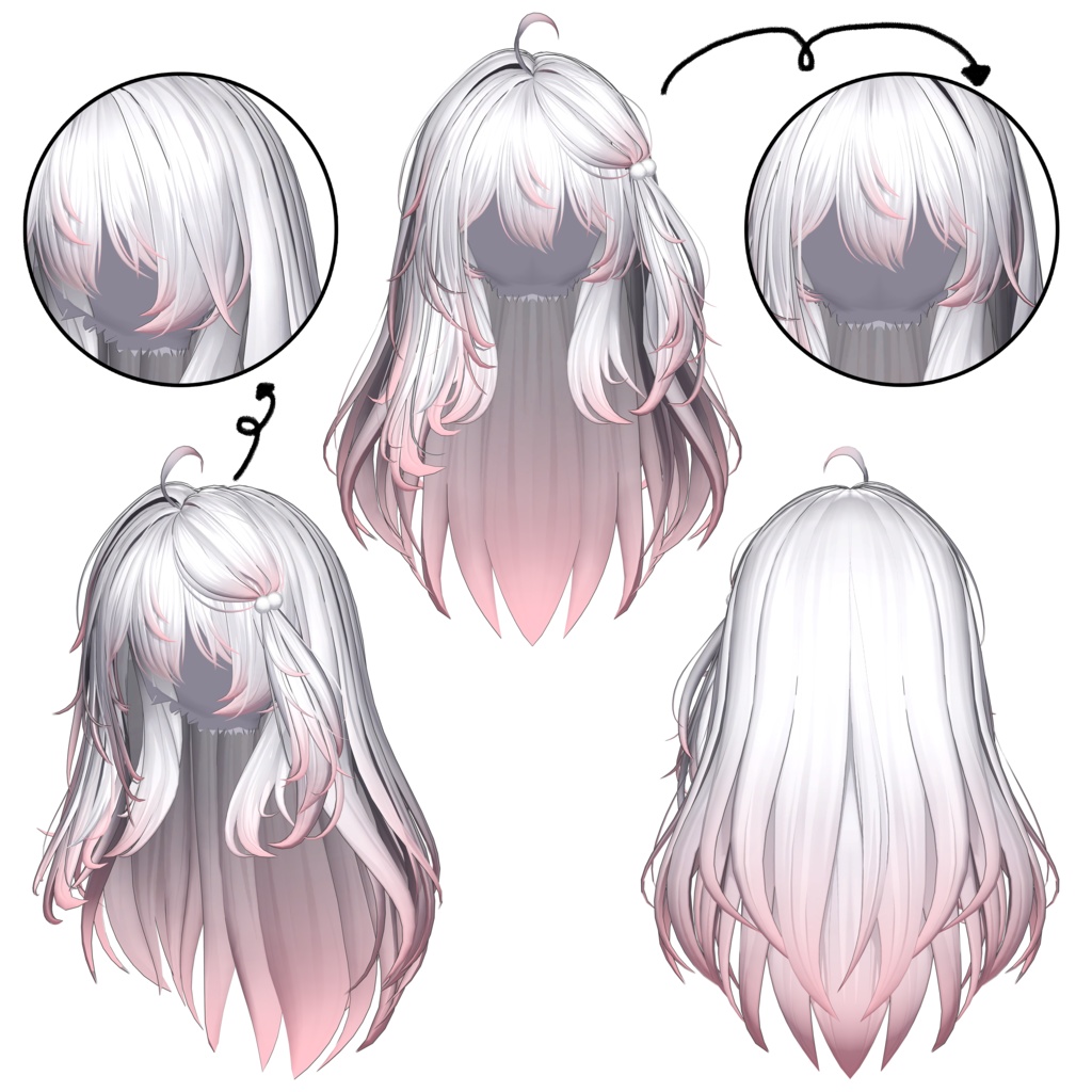 【muu - ぬくぬくロング, NukuNukuLong】 - Highlights Color Texture