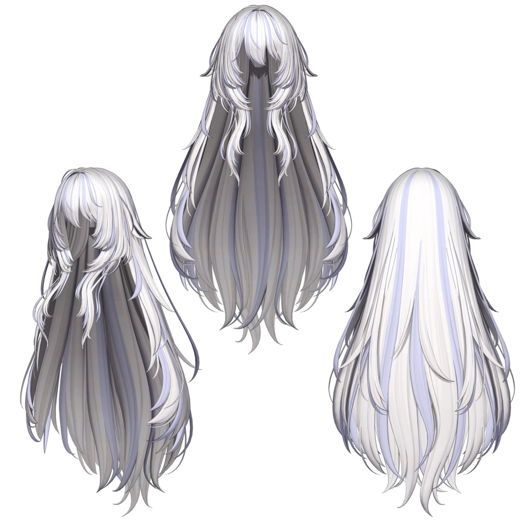 【Nanaha - ♥ Monaca_Hair ♥】 - Highlights Color Texture