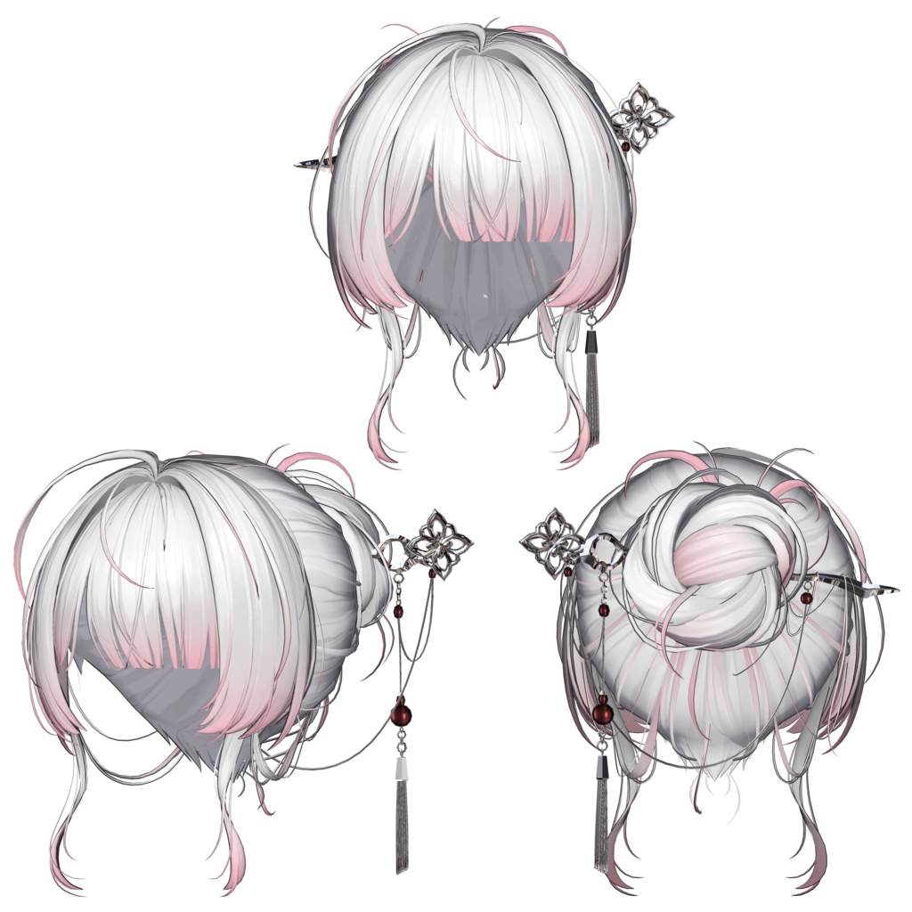【隣の店 Tonarino - Messy bun】 - Highlights Color Texture