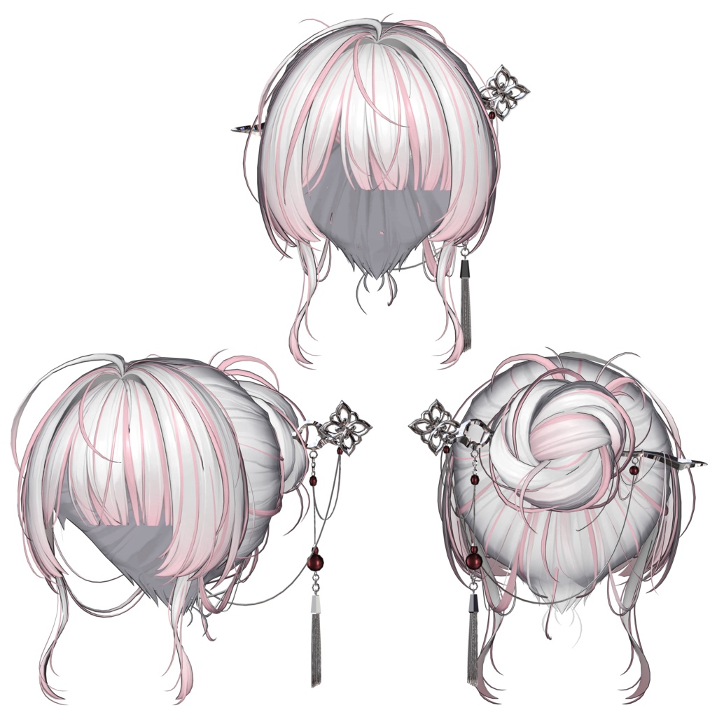 【隣の店 Tonarino - Messy bun】 - Highlights Color Texture