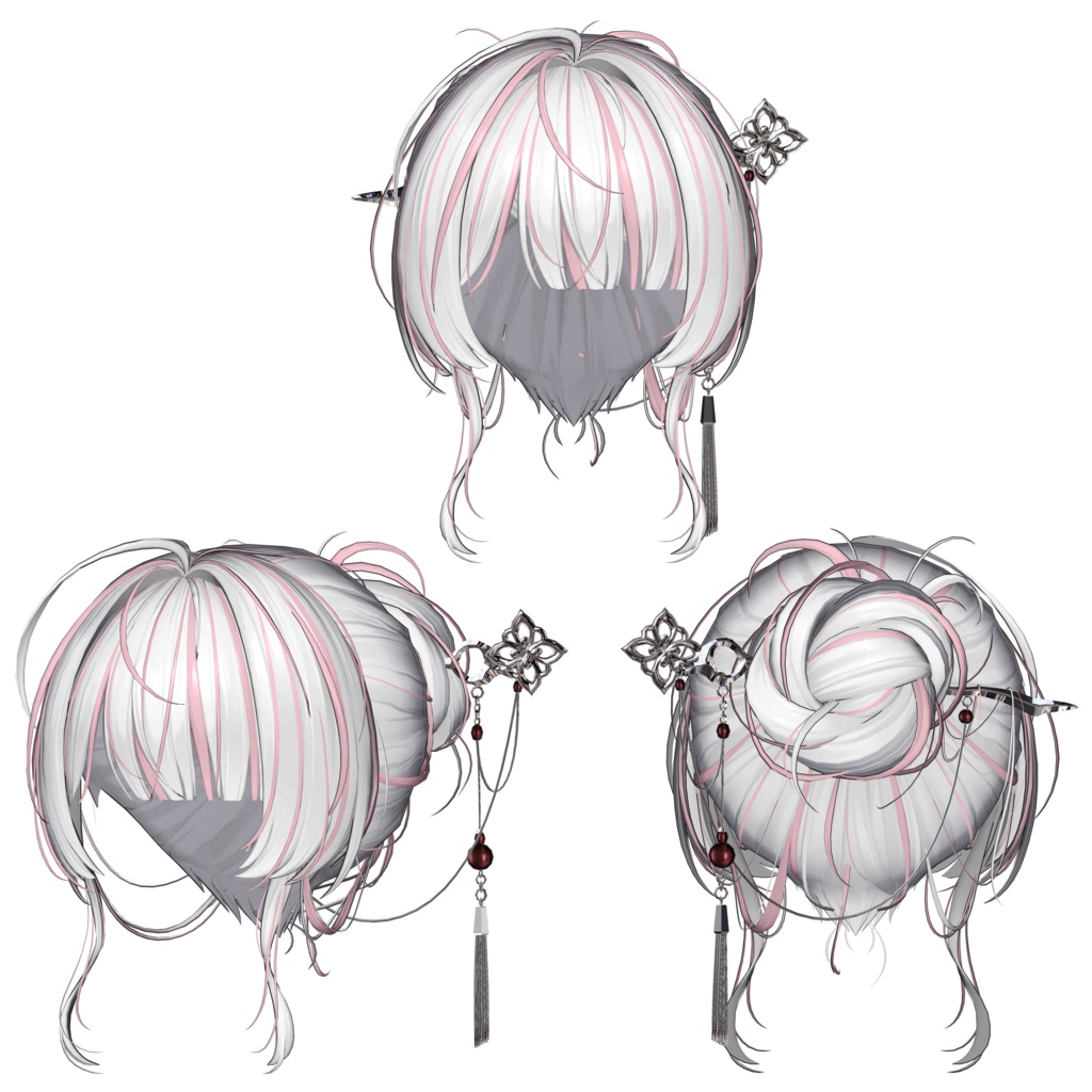 【隣の店 Tonarino - Messy bun】 - Highlights Color Texture
