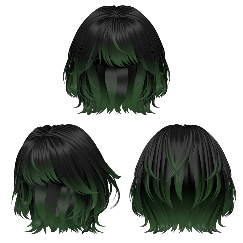 【nua (ヌア) - Hush Layered Short Cut】 - Highlights Color Texture