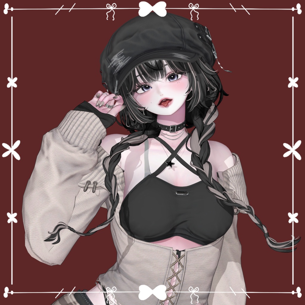 【kokoro - 𝐋𝐔𝐍𝐀 𝐇𝐀𝐈𝐑】 - Highlights Color Texture
