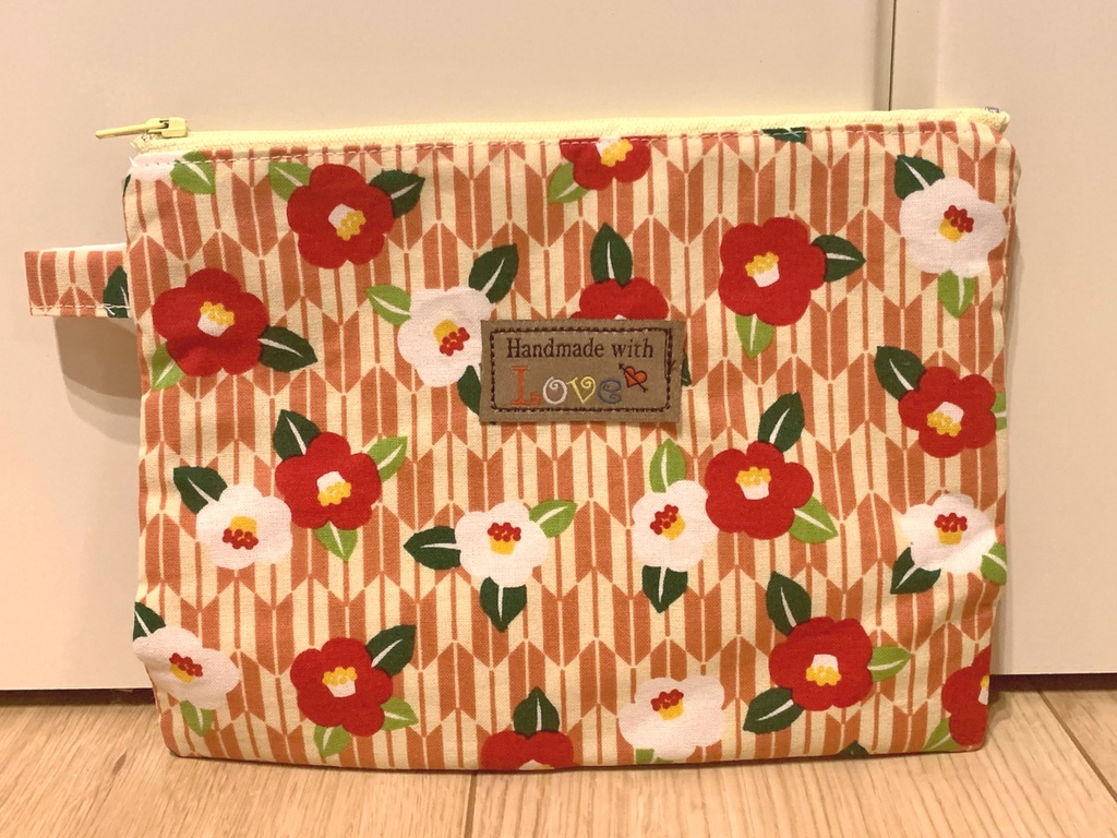 レトロなオリジナルポーチ