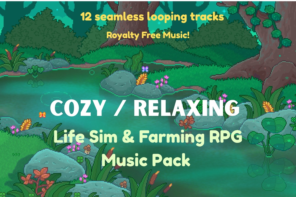 コージーライフシム＆ファーミングRPG音楽パック・Cozy Life Sim & Farming RPG Music Pack