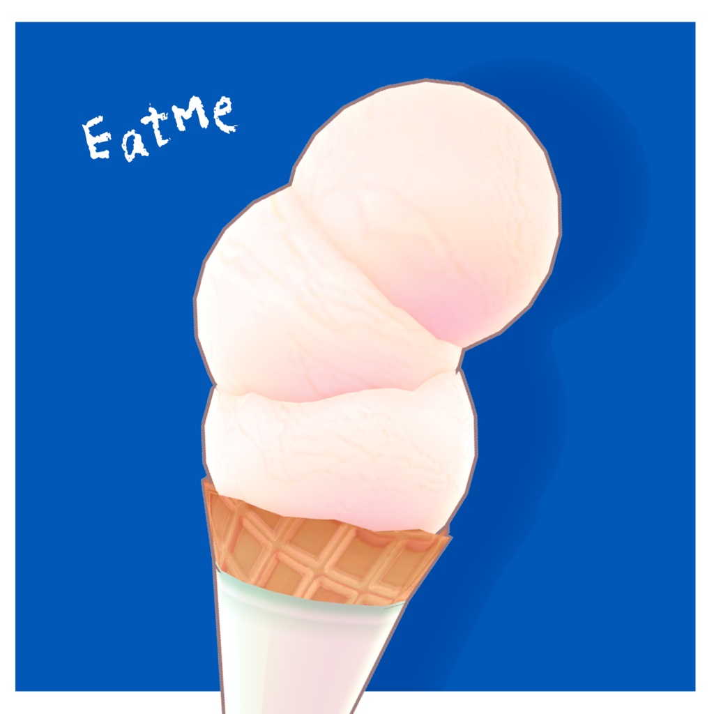 【3D】アイス帽子/アイスクリーム