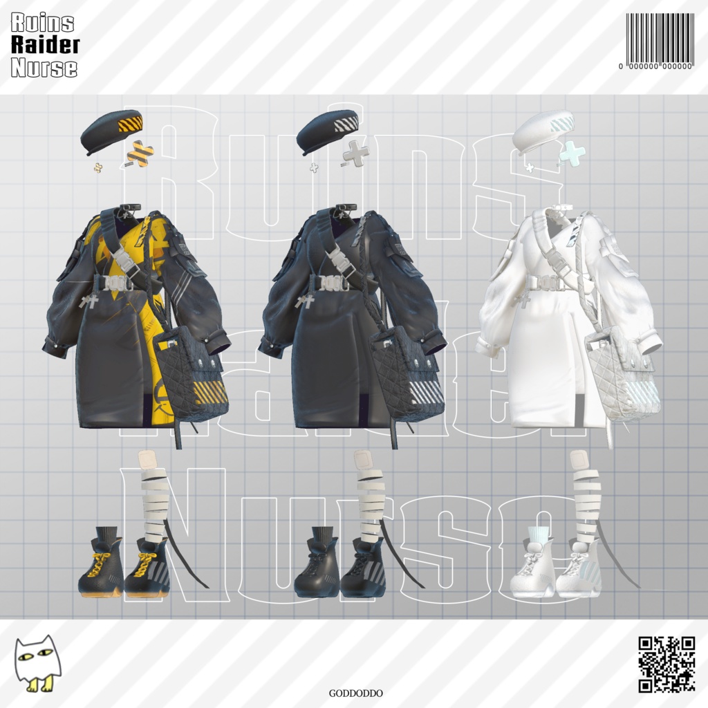 【旧ページ】RuinsRaiderNurse【24アバター対応】