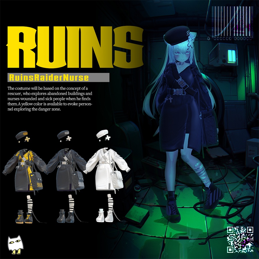 【旧ページ】RuinsRaiderNurse【24アバター対応】