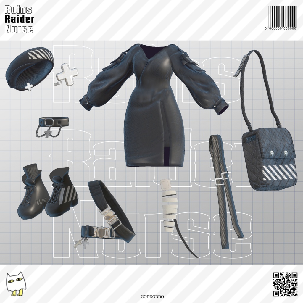 【旧ページ】RuinsRaiderNurse【24アバター対応】