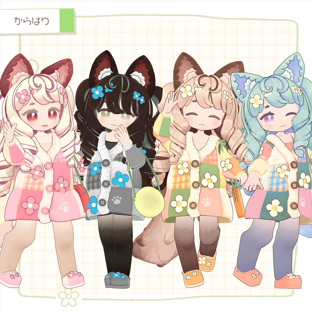 【ビスキュイ対応】わんわんパッチワーク