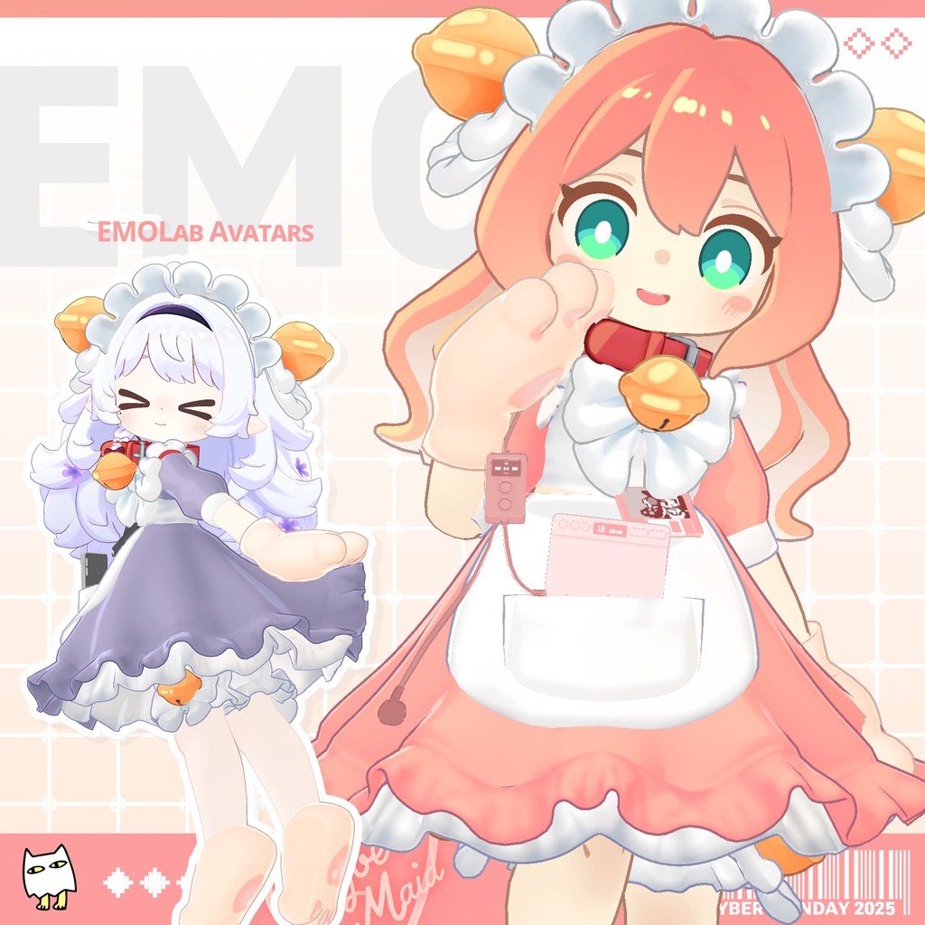 AKIBA電脳メイド【えも研素体対応】